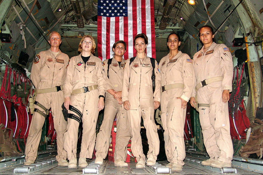 First Female Air Force Crew