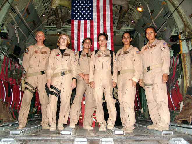 First Female Air Force Crew