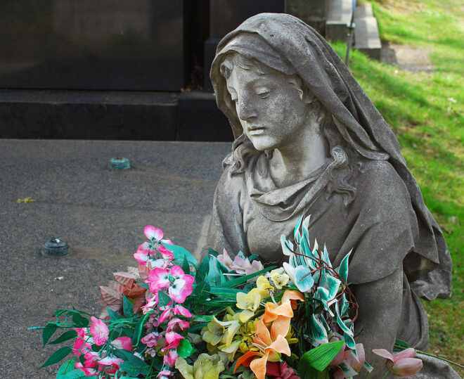 Statue Zentralfriedhof Wien