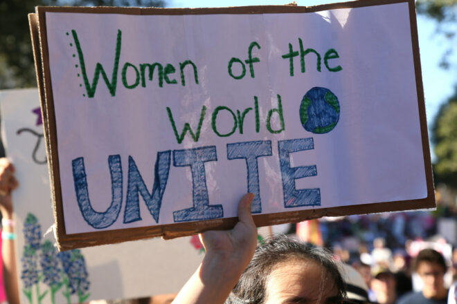 Women of the world unite