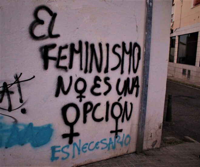 Feminismus Graffiti