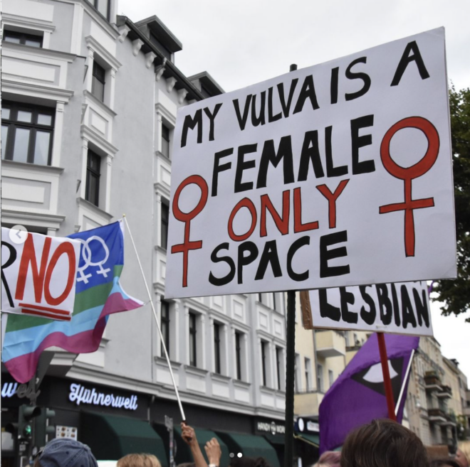 My Vulva is a female only space