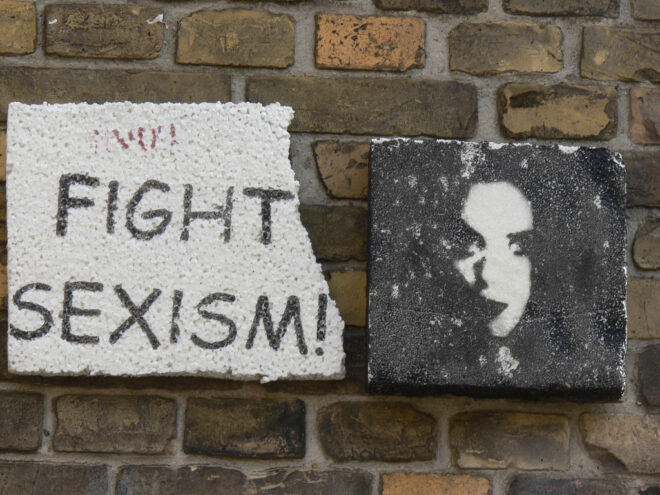 Fight Sexism - Streetart