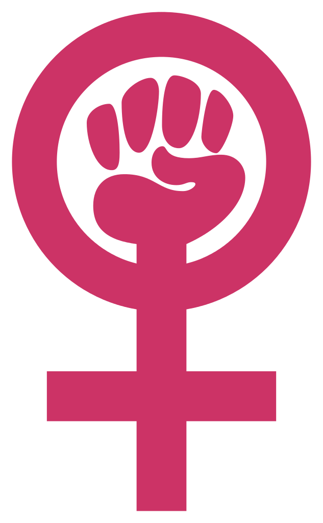 Woman Power Emblem Red