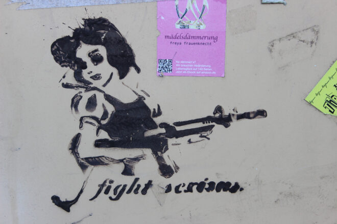 Fight Sexism Graffiti